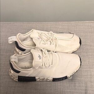 adidas White and Black Athletic Sneakers